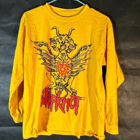 Slipknot Vintage Tee Shirt Long Sleeve T-Shirt Size XS Extra Small Cotton EUC - Picture 1 of 5